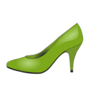 download Red Shoe clipart image with 90 hue color
