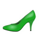 download Red Shoe clipart image with 135 hue color