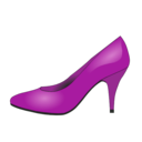 download Red Shoe clipart image with 315 hue color