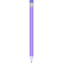download Simple Pencil clipart image with 225 hue color