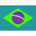 download Flag Of Brazil clipart image with 45 hue color