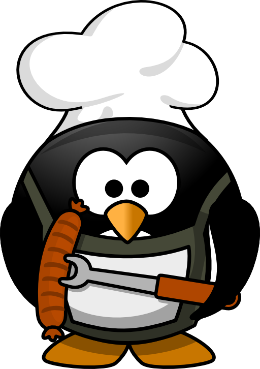 Grilling Penguin