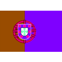 download Flag Of Portugal clipart image with 270 hue color