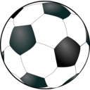 download Soccer Ball clipart image with 180 hue color