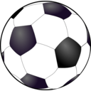 download Soccer Ball clipart image with 270 hue color