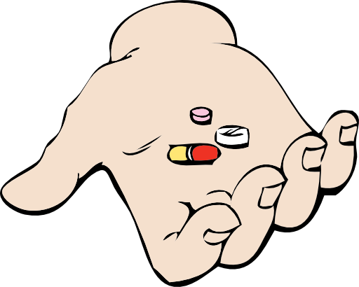 Hand And Pills
