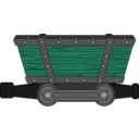 download Mine Mining Car clipart image with 135 hue color