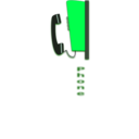 download Public Telephone clipart image with 90 hue color