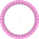 download Azimuth Scale clipart image with 270 hue color