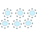 download Classroom Seat Layouts clipart image with 315 hue color