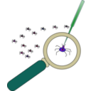 download Debugging clipart image with 180 hue color
