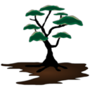 download Tree 001 clipart image with 0 hue color