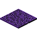 download Maze 2 clipart image with 270 hue color