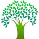 download Tree clipart image with 45 hue color