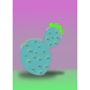 download Cactus clipart image with 90 hue color