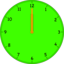 download Clock clipart image with 45 hue color