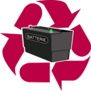 download Recyclage Batterie clipart image with 135 hue color