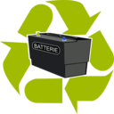 download Recyclage Batterie clipart image with 225 hue color