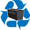 download Recyclage Batterie clipart image with 0 hue color