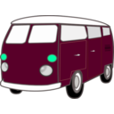 download Good Old Van clipart image with 135 hue color
