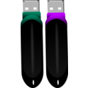 download Flash Drive clipart image with 45 hue color