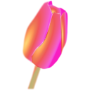 download Tulip Flower clipart image with 315 hue color