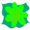 download Flower3 clipart image with 90 hue color