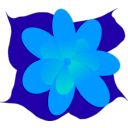 download Flower3 clipart image with 180 hue color