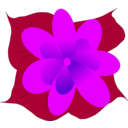 download Flower3 clipart image with 270 hue color