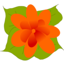 download Flower3 clipart image with 0 hue color