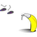 download Hearing Aid clipart image with 180 hue color