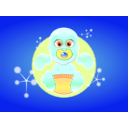 download Lucky Baby clipart image with 180 hue color