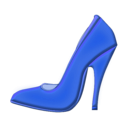 download Golden Shoe clipart image with 180 hue color
