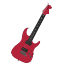 download Guitar clipart image with 315 hue color