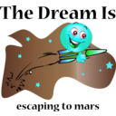 download Mars Escape Dream Smiley Emoticon clipart image with 135 hue color