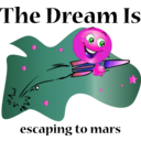 download Mars Escape Dream Smiley Emoticon clipart image with 270 hue color