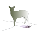 download Deer Clipart clipart image with 45 hue color