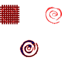 download Spiral Fire clipart image with 0 hue color