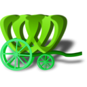 download Carriage clipart image with 90 hue color