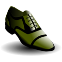 download Black And Brown Shoes clipart image with 45 hue color