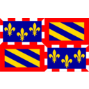 download France Bourgogne clipart image with 0 hue color
