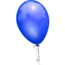 download Balloon Yellow Aj clipart image with 180 hue color