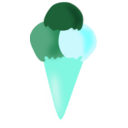 download Vanilla Ice Cream clipart image with 135 hue color