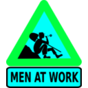 download Men At Work clipart image with 135 hue color