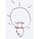 download Bulb Idea clipart image with 135 hue color