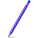 download Pencil clipart image with 225 hue color