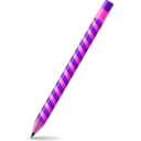 download Pencil clipart image with 270 hue color