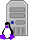 download Server Linux clipart image with 225 hue color