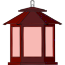 download Lantern clipart image with 315 hue color