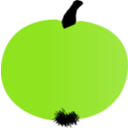 download Apple4 clipart image with 90 hue color